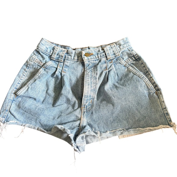 Chic by H.I.S. Vintage 1980s high-waisted denim shorts - Picture 3 of 7